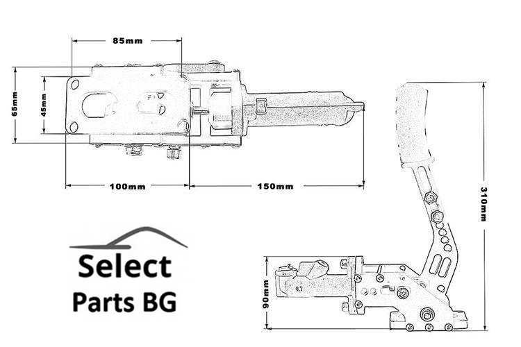 Хидравлична ръчна спирачка Turbo Works