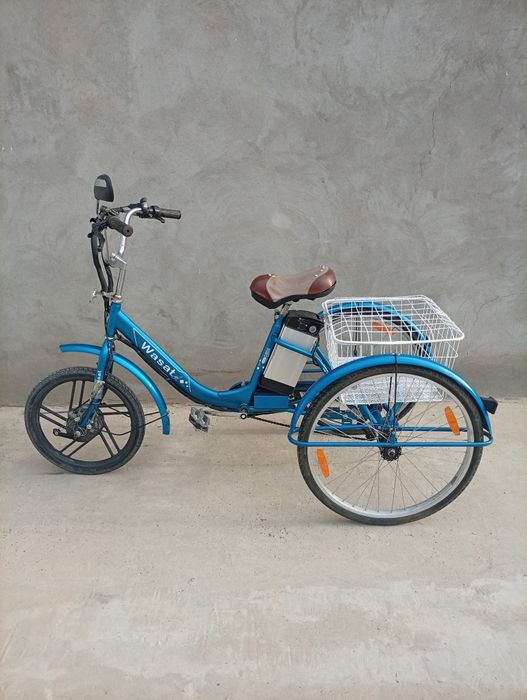 3 balonli elektron velosiped