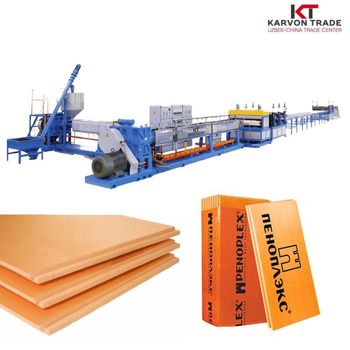 Линия по производству пеноплекса (270-350м3/сутка)