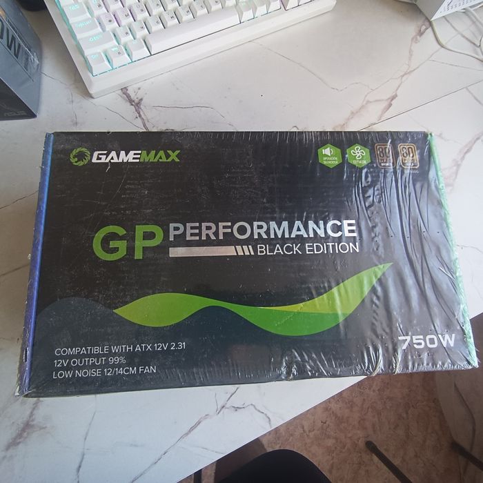 Блок питания GameMax gp performance 750 black edition