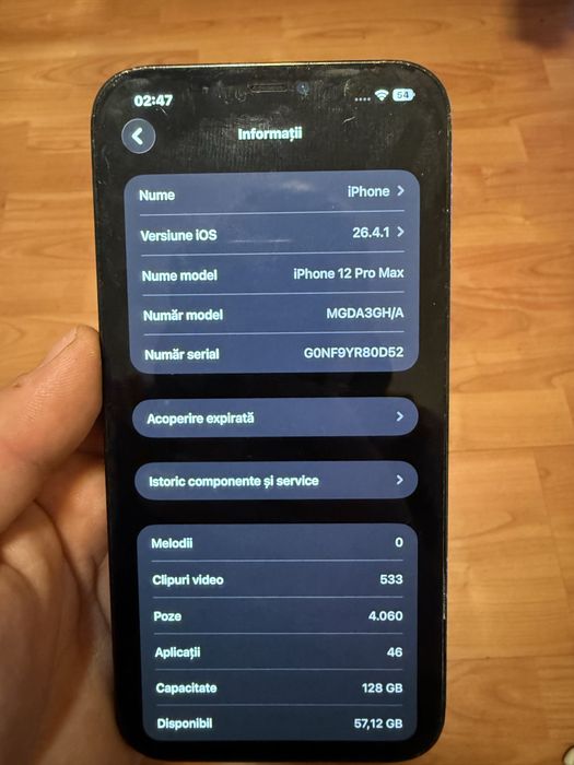 Vand Iphone 12 pro max