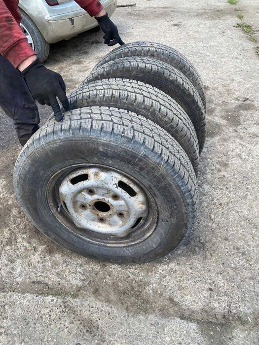 Jante cu Anvelope Cauciucuri M+S Vara sau Iarna Ford Transit