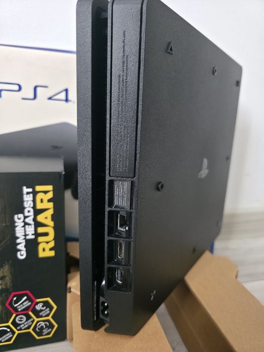 Ps4 Slim Impecabil + casti + 55jocuri