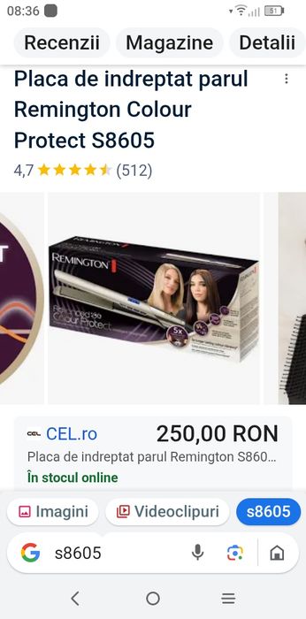 Placă păr Remington Nouă !