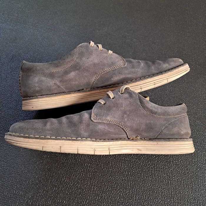 Мъжки обувки Clarks Forge Vibe велур/кожа