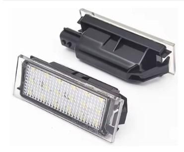 Плафони LED №5065-25 за регистрационен номер Renault Megane License Pl