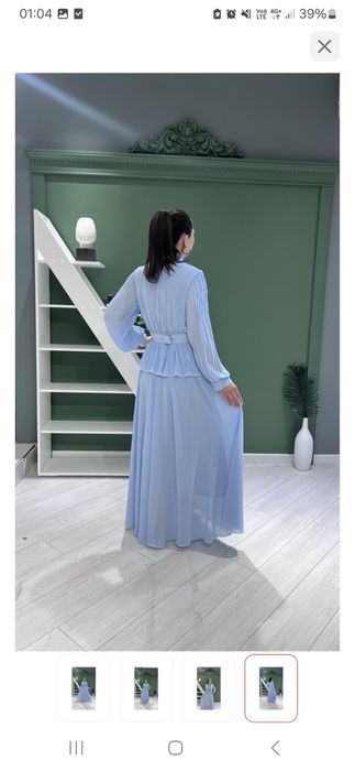 Платье вечереный шифон.