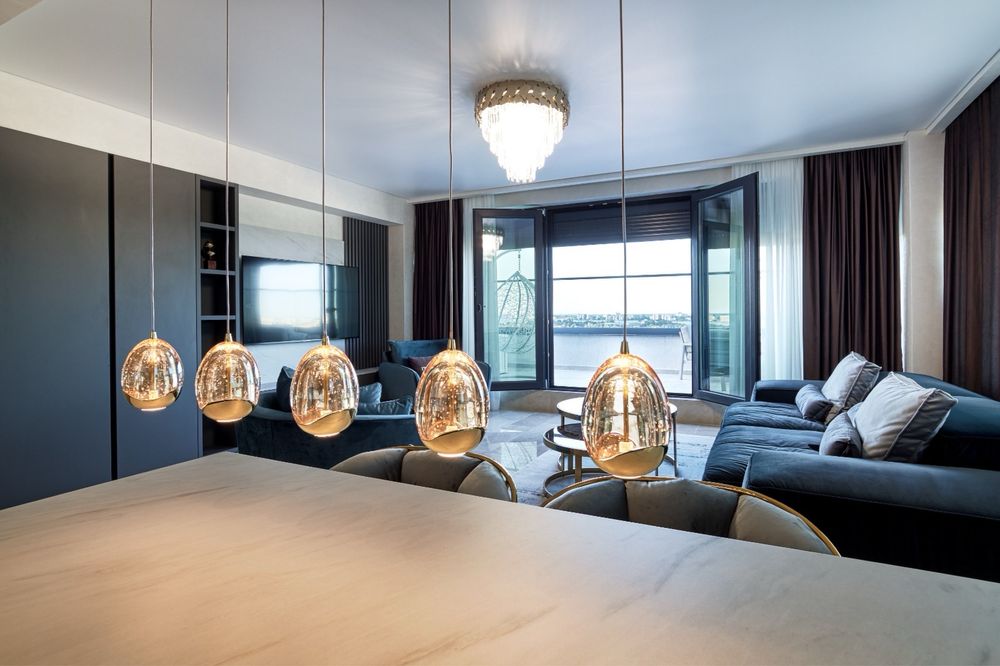 Apartament 2 camere Sigma Residence - terasă - vedere la mare și lac