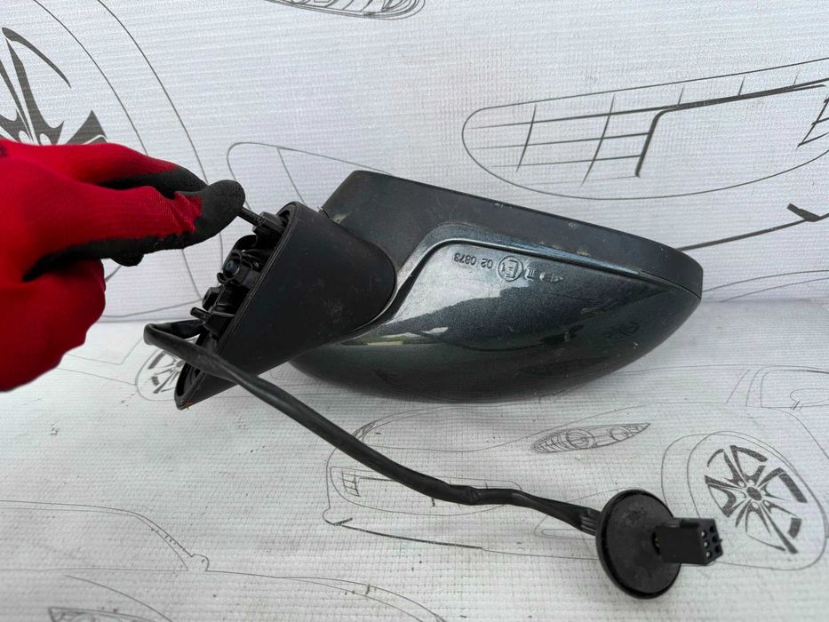 Oglindă Retrovizoare Dreapta Electrică 3 Pini Opel Corsa E 13187616 / [2014-2019] / (5D3)