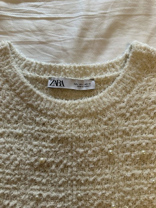 Рокля ZARA Цвят шампанско