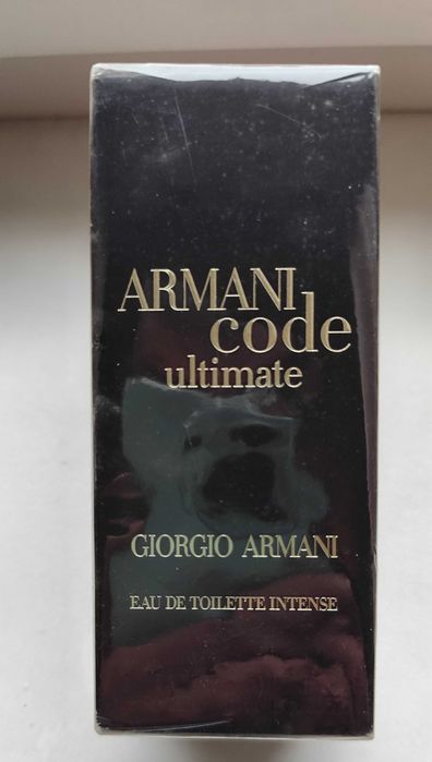 ARMANI  CODE ULTIMATE 50ml eau de toilette intense sigilat
