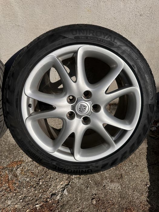 Jante / roti Porsche Cayenne SportDesign cu anvelope 275/40 R20