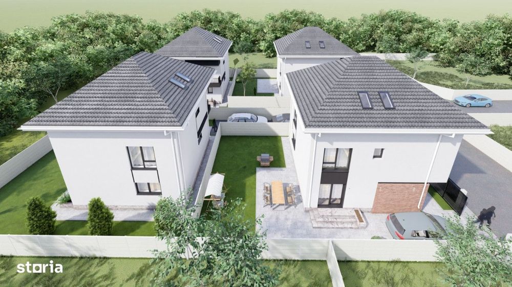 Vanzare Casa/Vila P+1+M Bragadiru-Celofibrei Ansamblu id nr 40