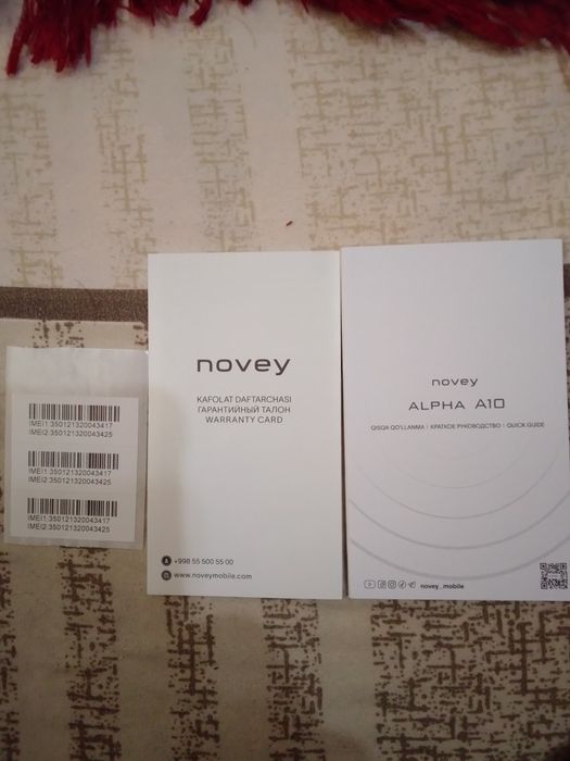 Novey Alpha a10 smartfon