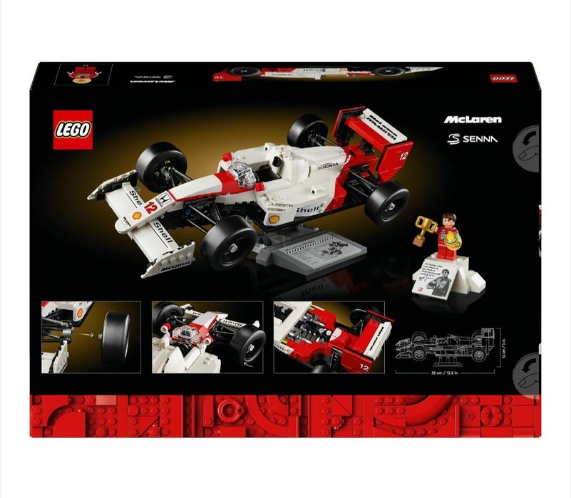 LEGO Icons McLaren MP4/4 & Ayrton Senna 10330 | НОВО | Неотваряно
