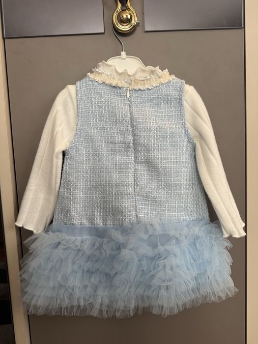 Детска рокля размер 3-6 месеца