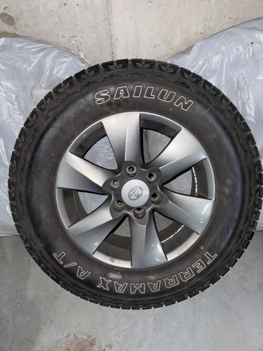 Диски с резиной. 4runner 215