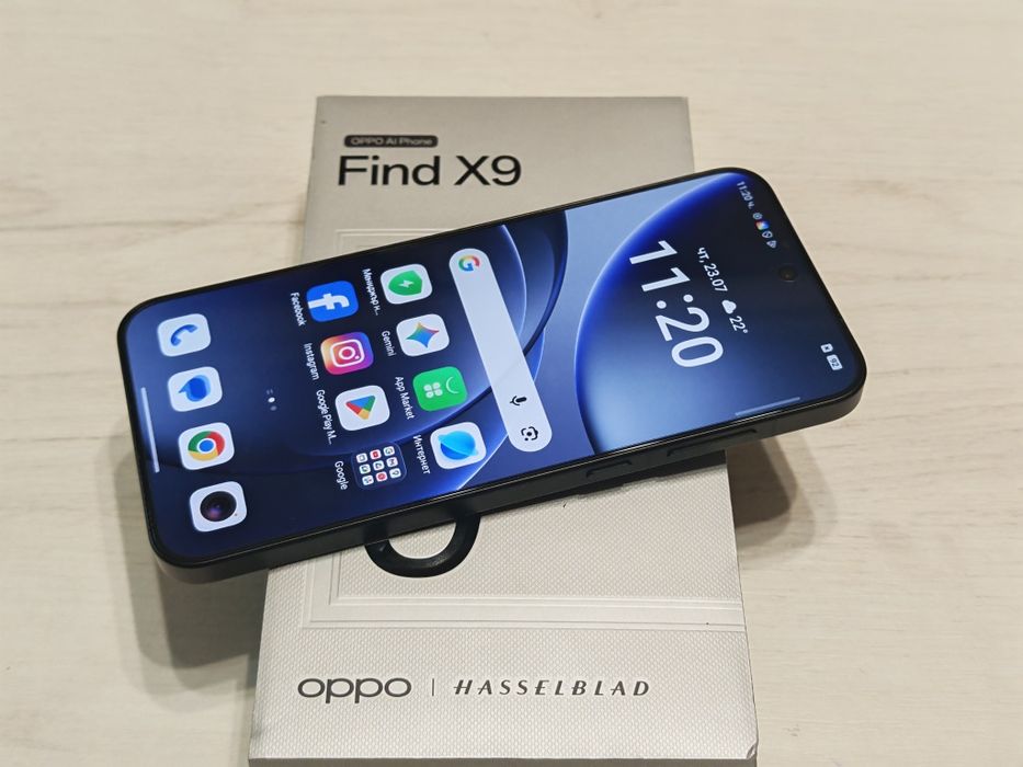 Като нов Oppo Find X9 12 GB RAM 512 GB Гаранция
