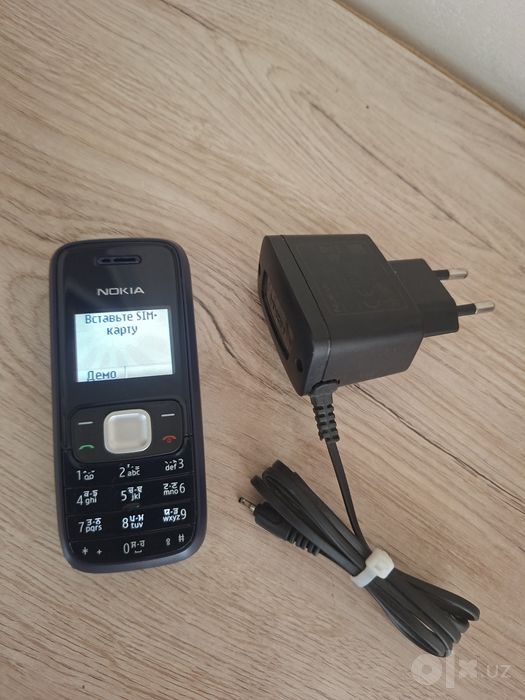 Nokia 1209 Original , Zaryadchik bilan birga