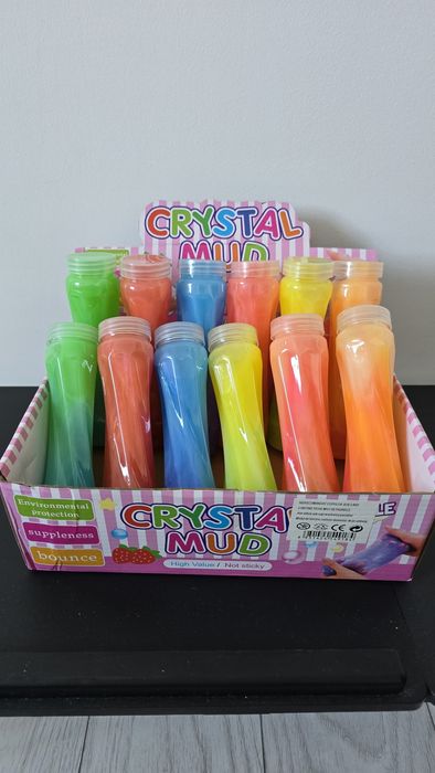 Slime strălucitor cu sclipici