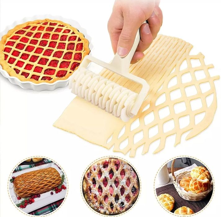 ролик нож для фигурной нарезки теста