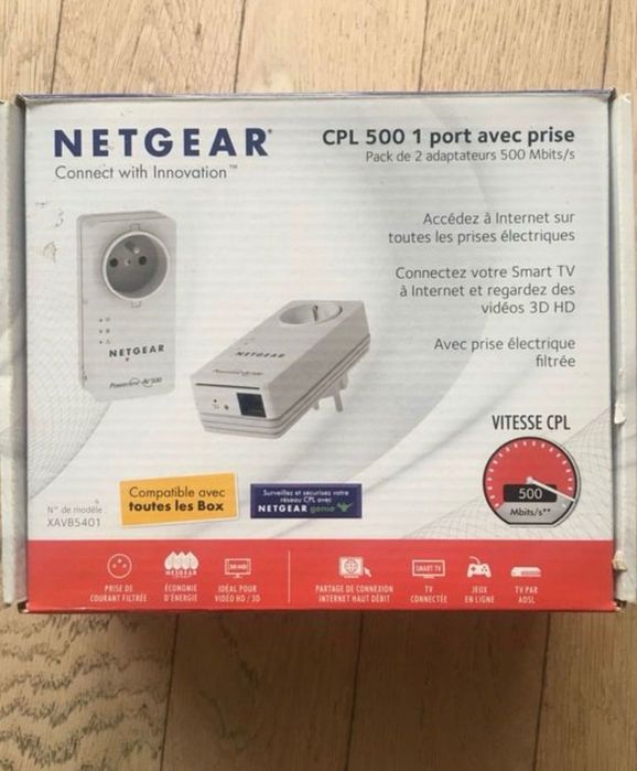 Netgear cpl AV500 Mbits/s