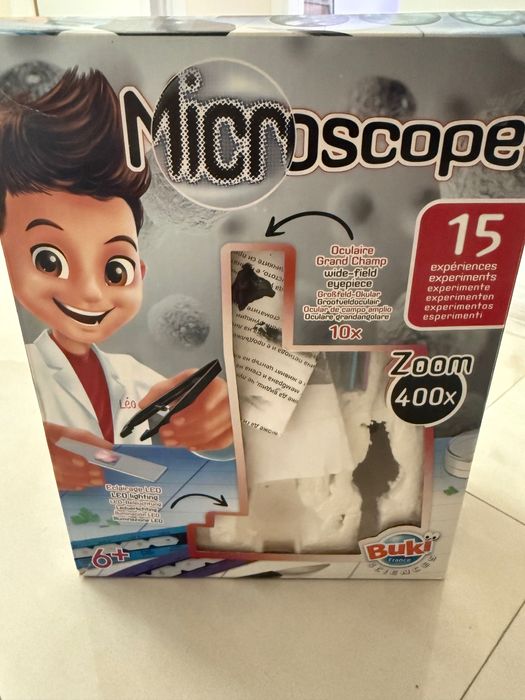 Детски микроскоп 400 пъти увеличение