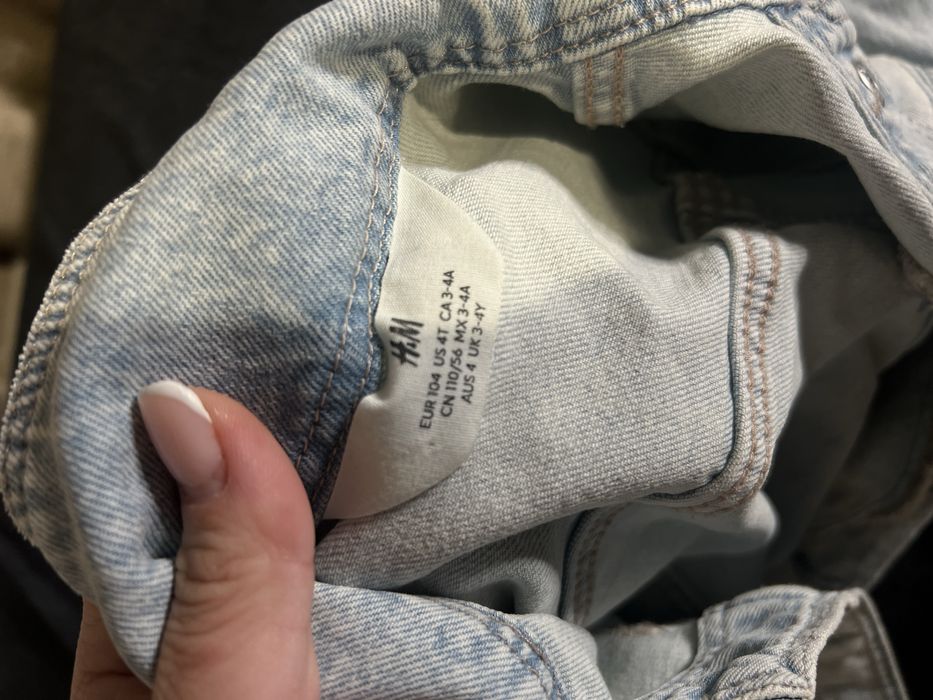 Джинсовый костюм H&M