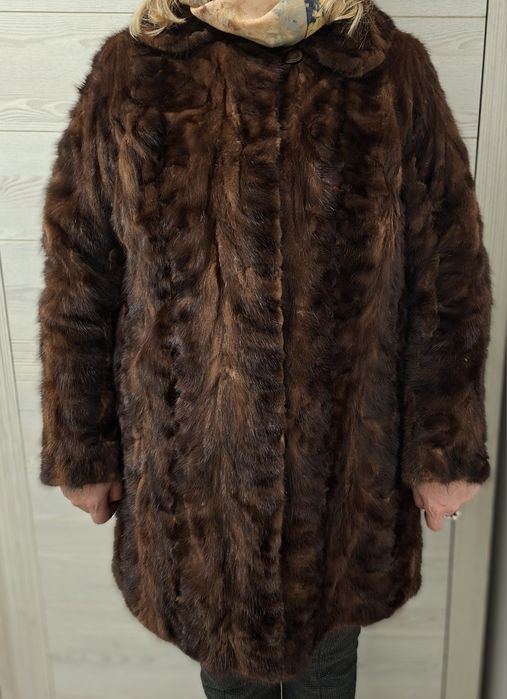 Haină de nurcă marimea XL
