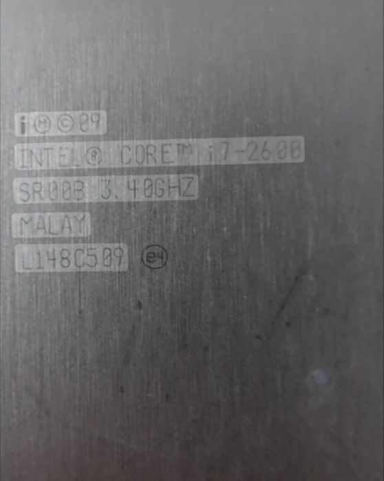 Процессор I7 2600