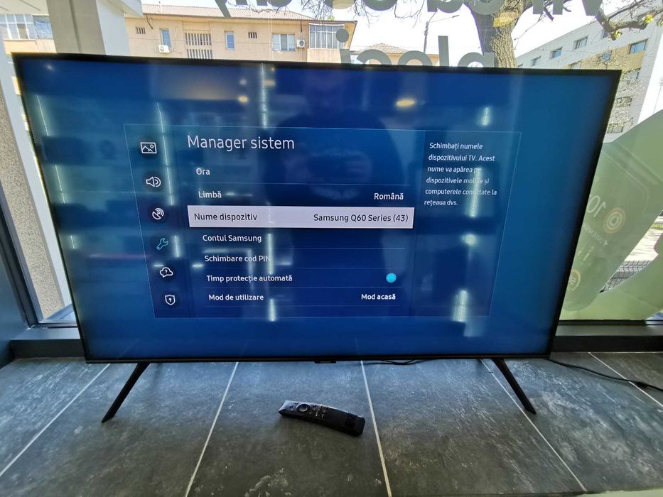 Televizor Samsung QLED Smart 43 Inch 108cm (Ag8 Tudor1/B74823) – Garantie 2 Ani!