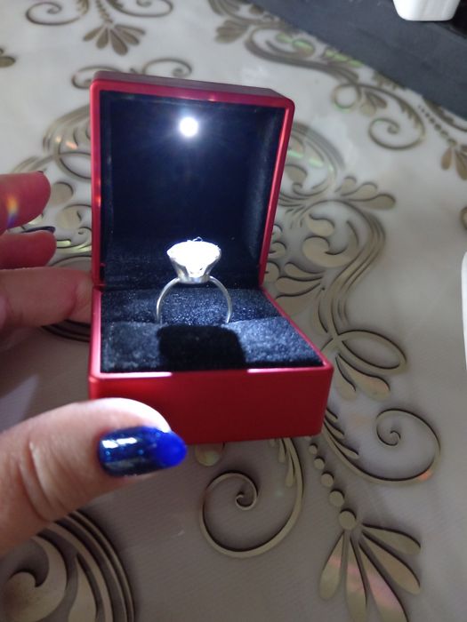 Серебряное кольцо женское 20 размер