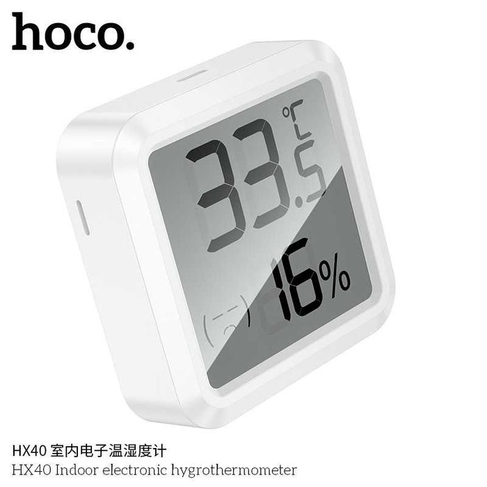 Hoco HX40 2 в 1 Датчик температуры и влажности LCD Screen