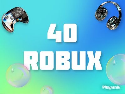 Roblox 40 Robux Tez!