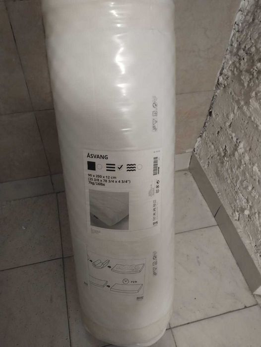 saltea ( Ikea  ) 90*200*12cm/ Nouă