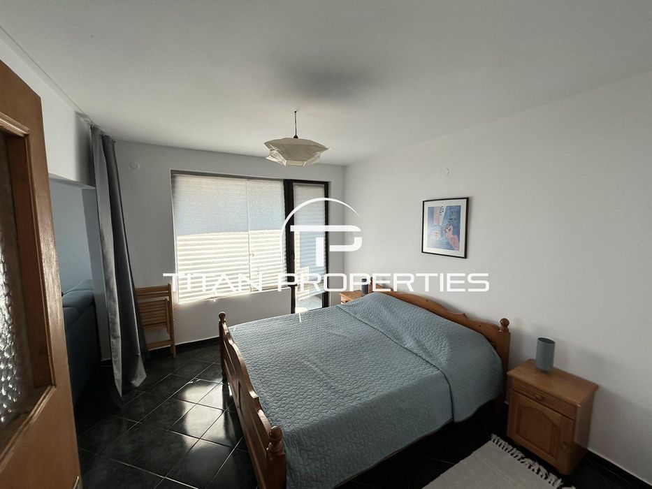 Двустаен с две спални, под наем, кв. Сарафово с гледка МОРЕ