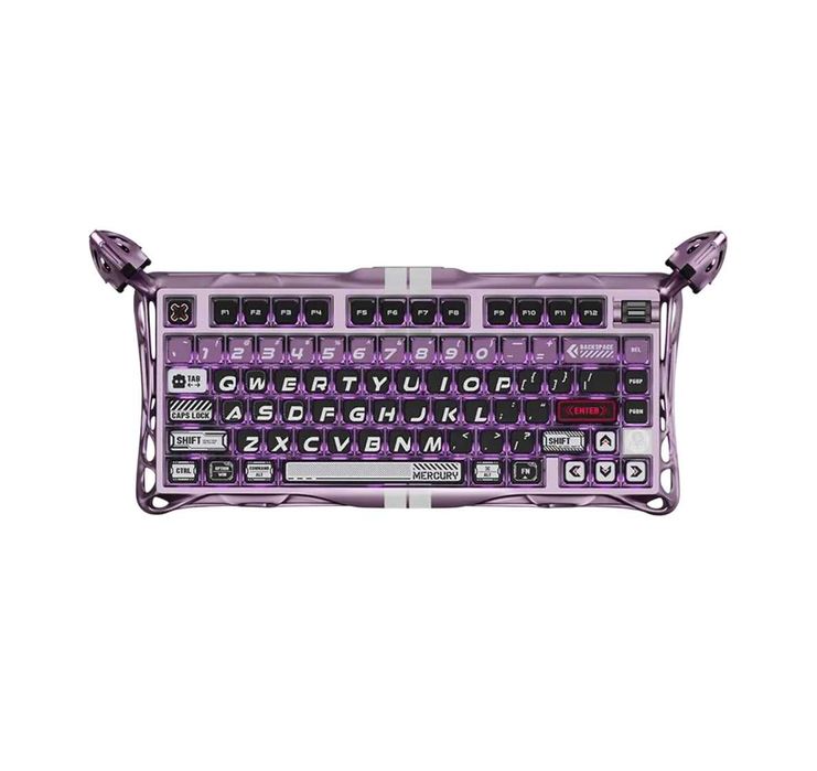 ; Клавиатура Gravastar Mercury V75 Pro (Iron Purple) Magnetic Switch