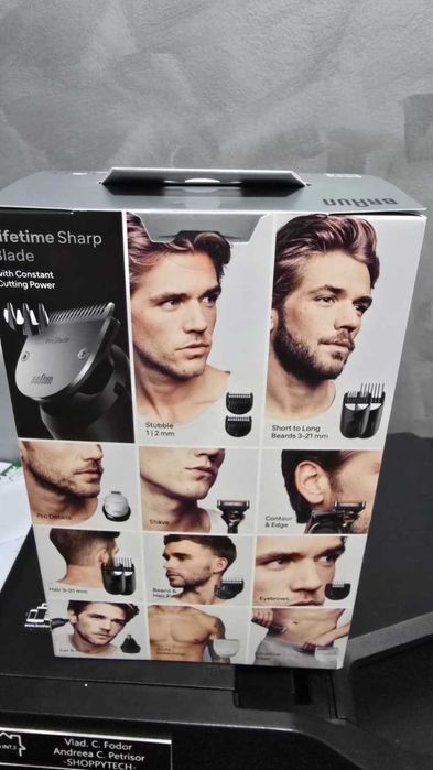 Braun Aparat de ras electric pentru barbă și păr, Kit 17 in 1