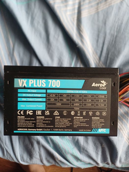 Блок питания vx plus 700