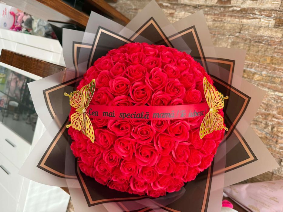 Aranjamente cu flori de săpun