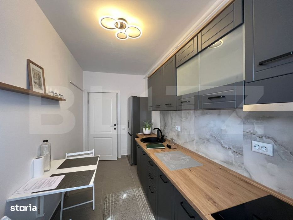 Apartament 1 camera, 37 mp, parcare subterana, zona Urusagului