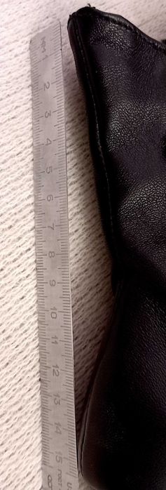 Изгодно! Дамски елегантни боти на висок ток от естествена кожа.