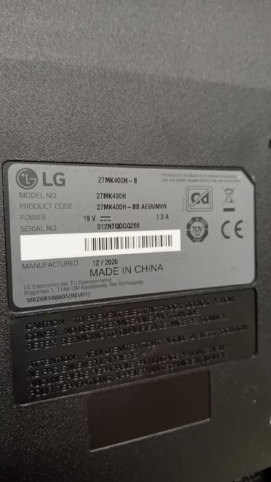 Monitor LG 27'' AG20 Dancu b47607 Garanție 2 ani