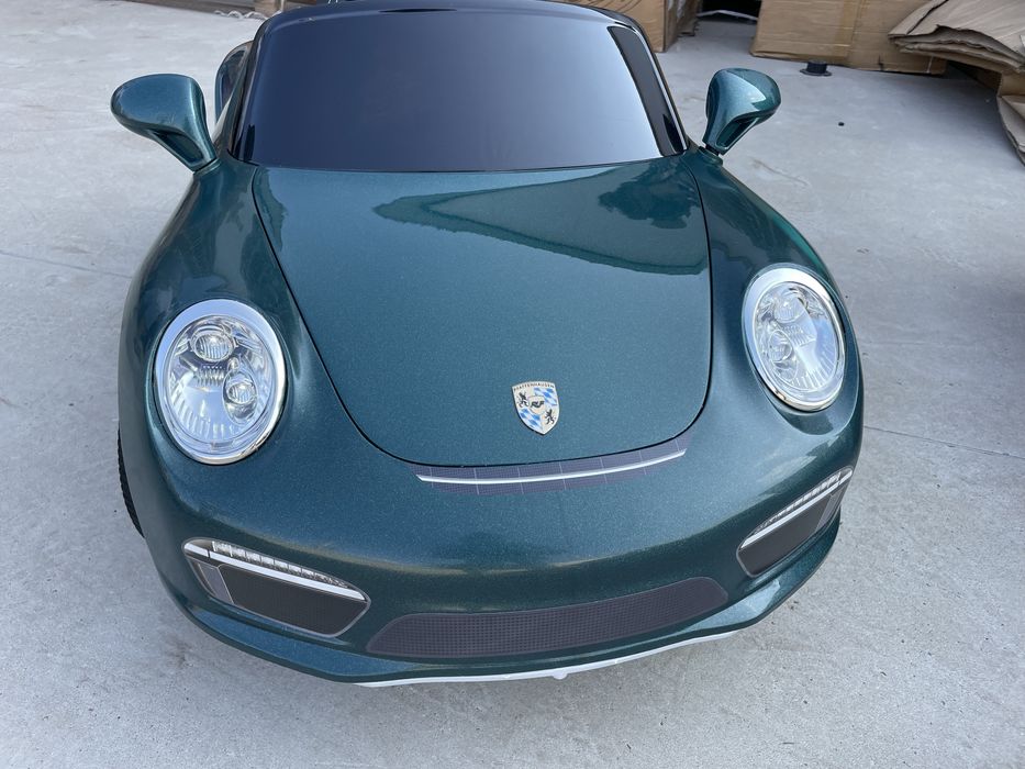 Masinuta electrica pentru copii Porsche RUF CTR3 Dark 70w roti Eva