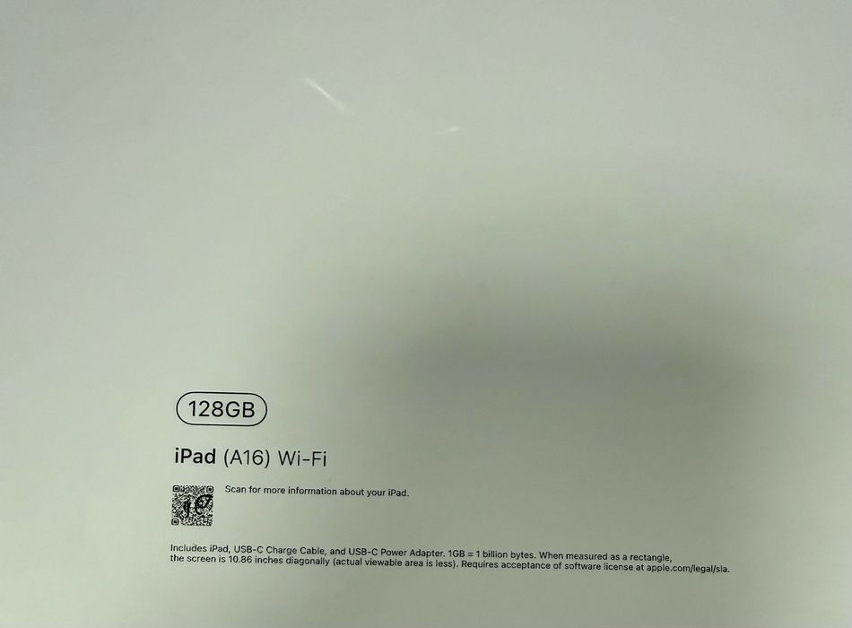 Ipad A16 (wi-fi) 128