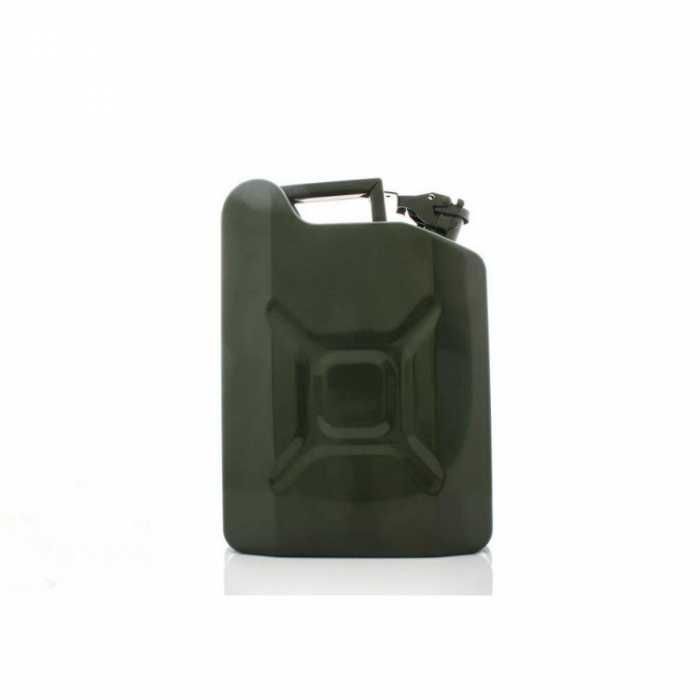 Метална Туба за Гориво 5L/10L - Удароустойчива, неразливаща  за Бензин и Дизел, Автомобил