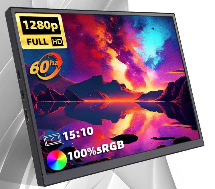 Monitor Portabil 10.5-Inch 1280P 100% sRGB 15:10
