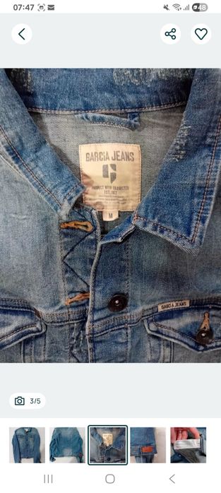 Geaca de blugi mărime M