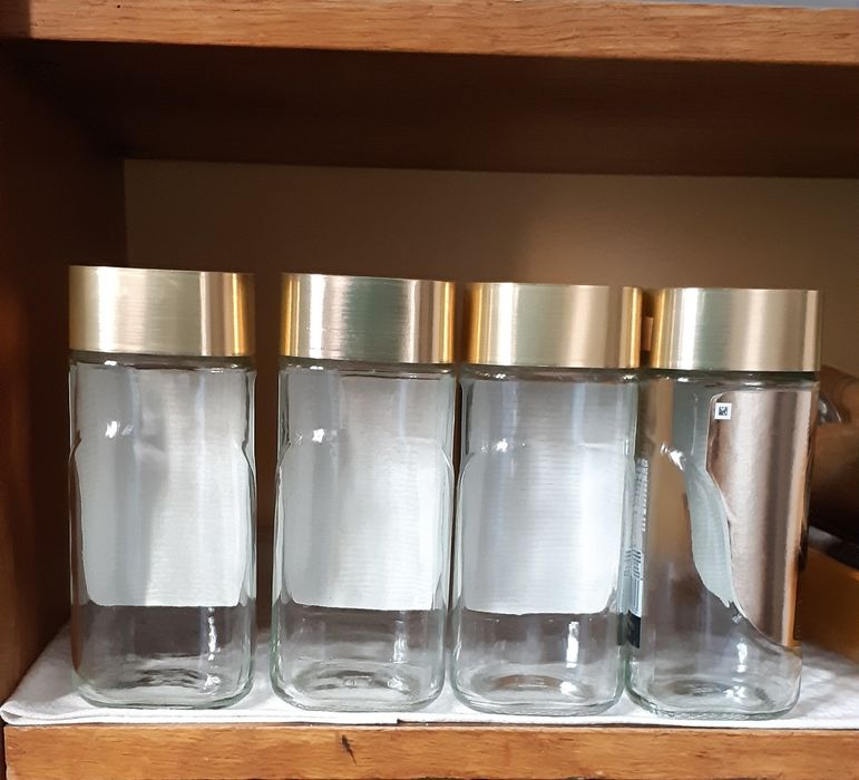 Банки кофейные стеклянные