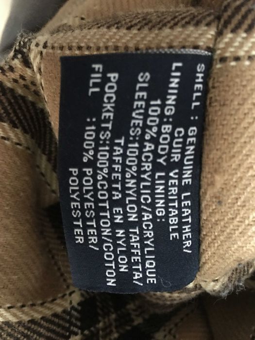 Кожено сако от здрава телешка кожа Tommy Hilfiger